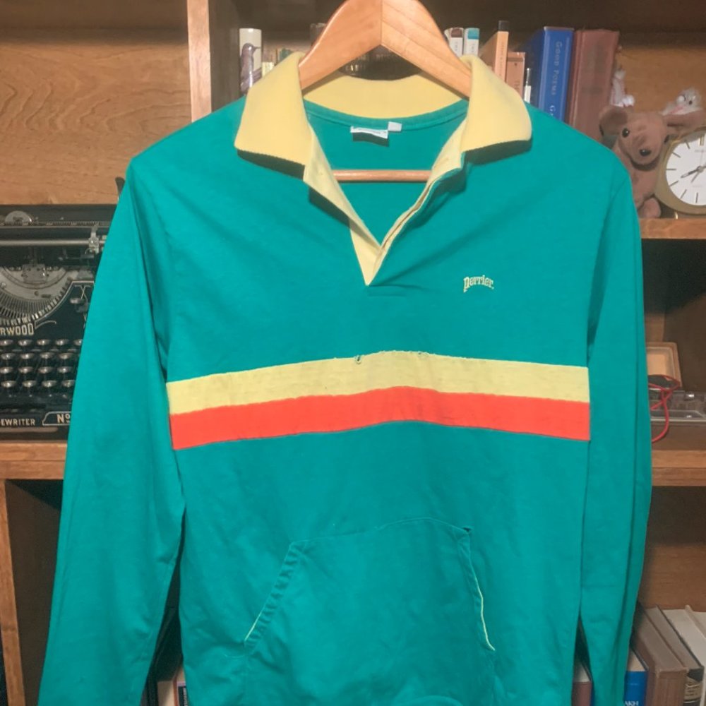 Vintage Perrier Rugby